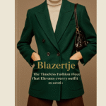 Blazertje: The Timeless Fashion Piece That Elevates Every Outfit