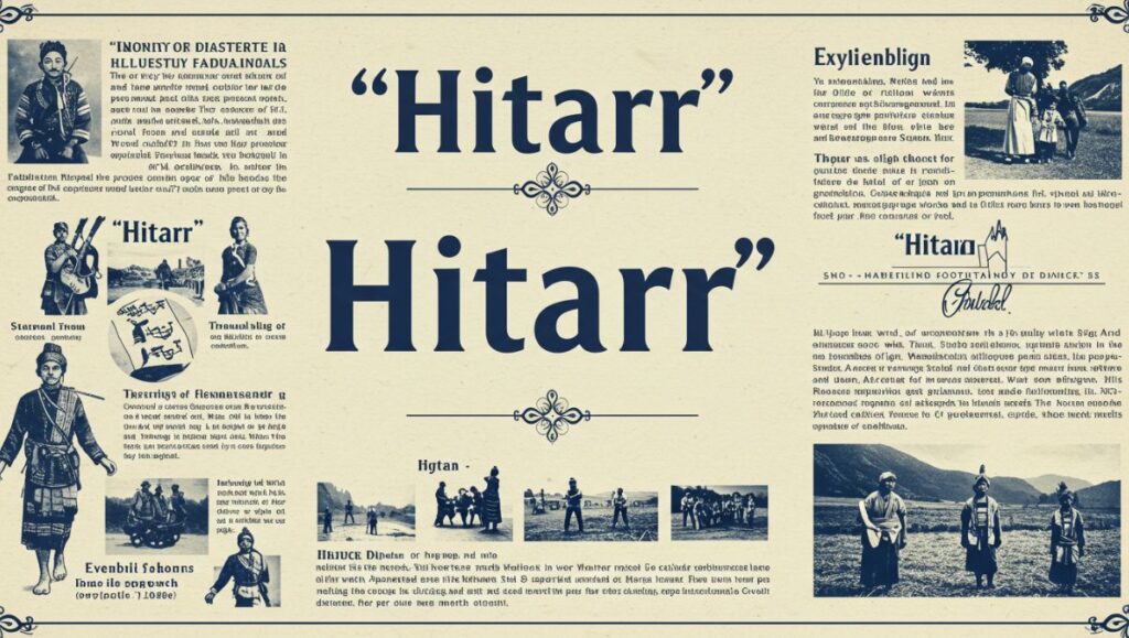 Exploring Hitarr: Meaning, Origin, and Cultural Impact