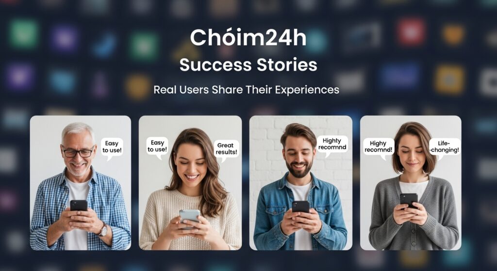Chóim24h: Success Stories Real Users Share Their Experiences