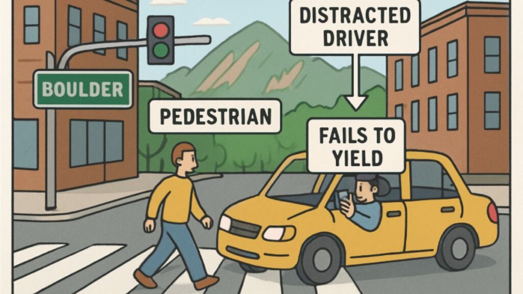 How Drivers’ Negligence Leads to Serious Pedestrian Injuries in Boulder