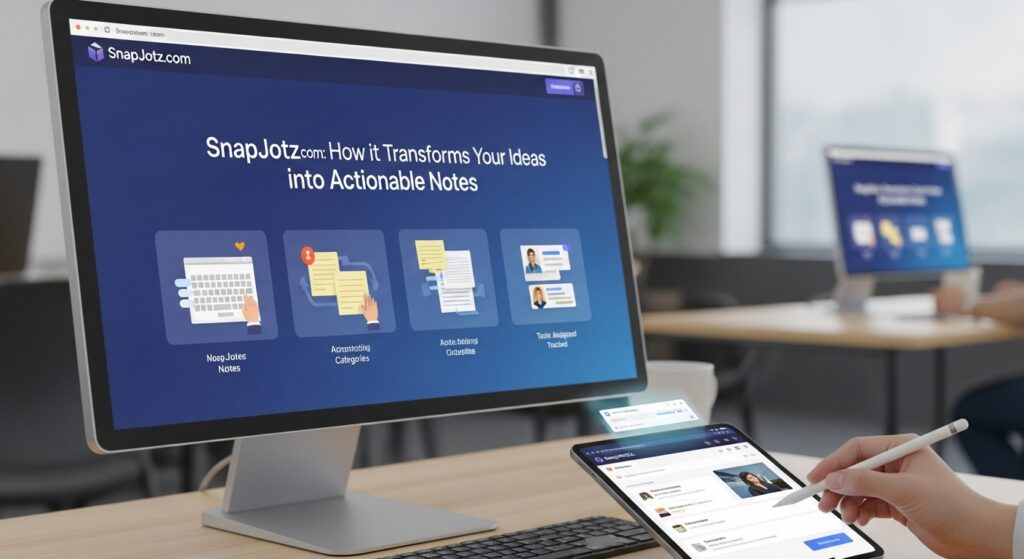 SnapJotz com: How is Transforms Your Ideas into Actionable Notes